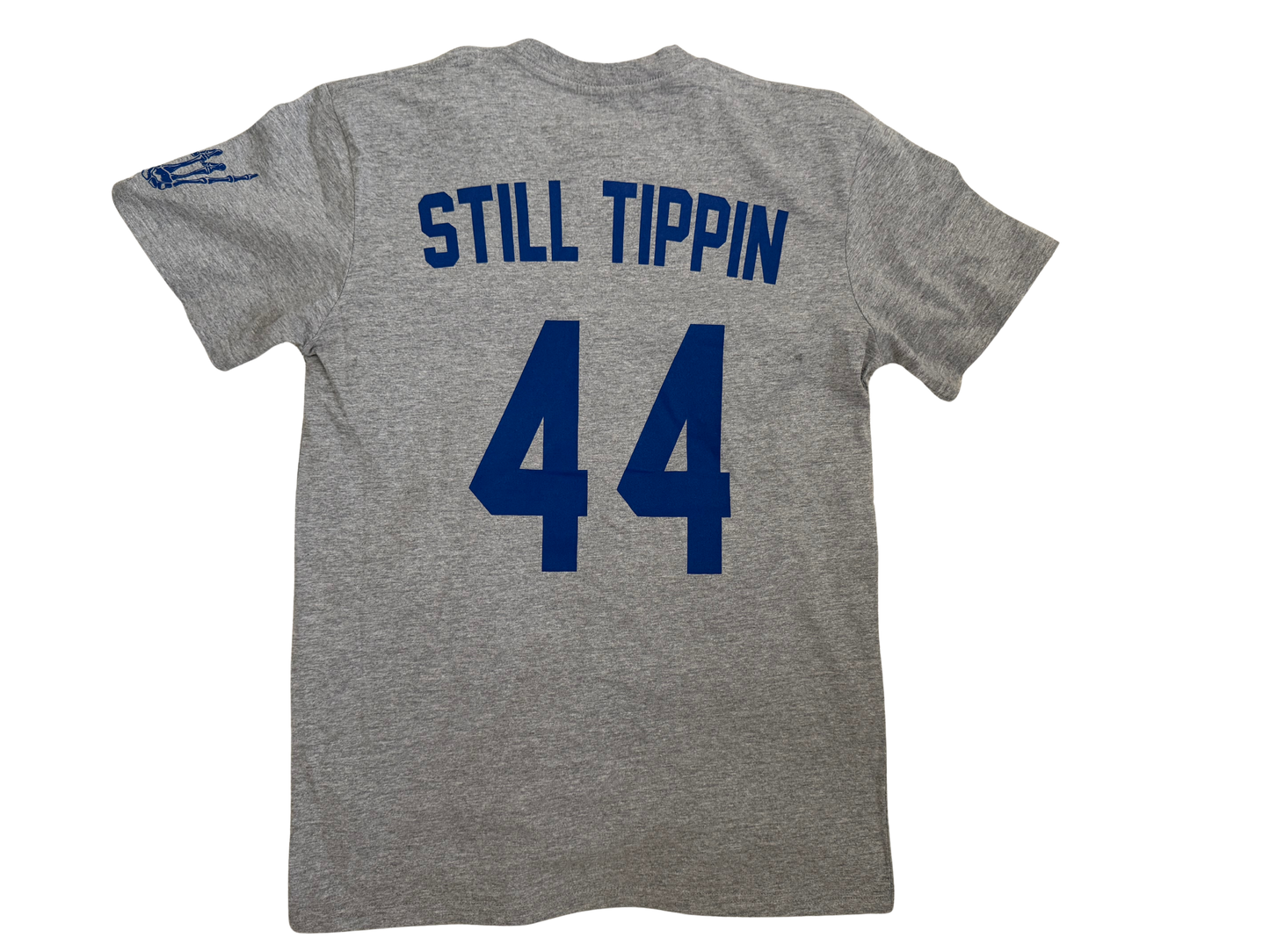 HoggLife "Tippin" Tee - Gray/Royal Blue