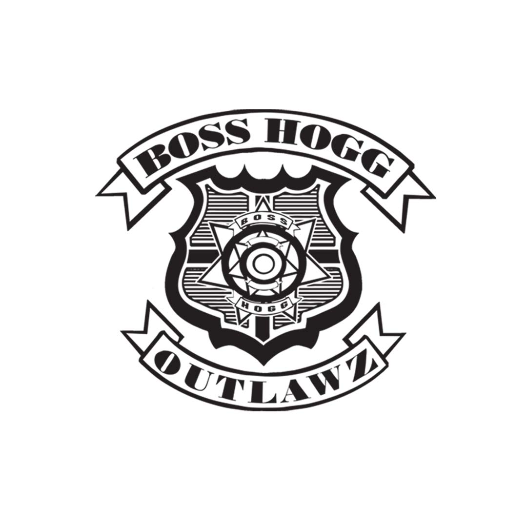 BossHogg Outlawz Decal - Black