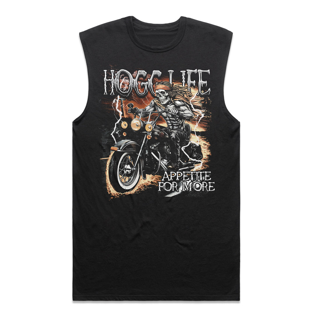 HoggLife "Flames" Workout Tank - Black/Multi