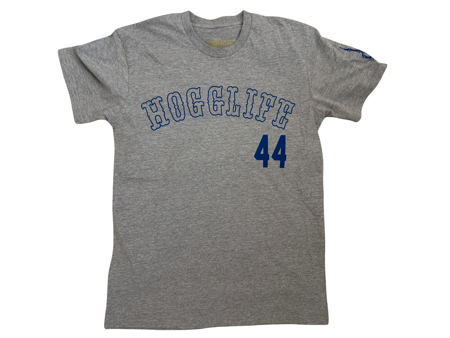 HoggLife "Tippin" Tee - Gray/Royal Blue