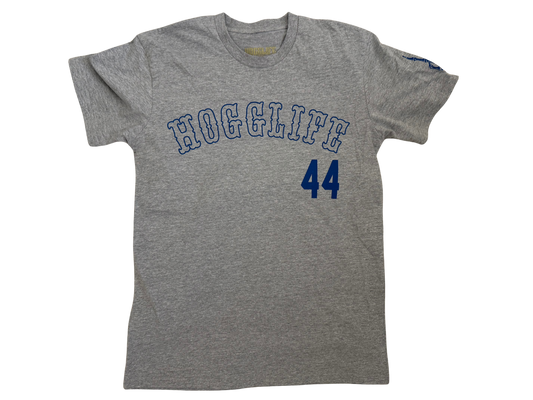 HoggLife "Tippin" Tee - Gray/Royal Blue