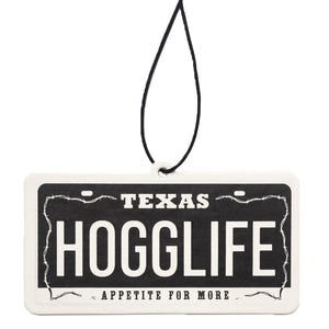 HoggLife "Plate" Air Freshener - Black/White