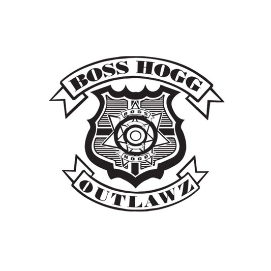 BossHogg Outlawz Decal - Black