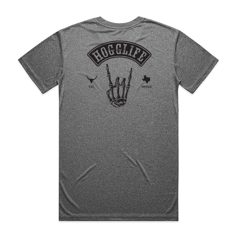 HoggLife Workout Tee - Charcoal/Black