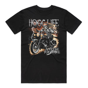 HoggLife "Flames" Tee - Black/Multi