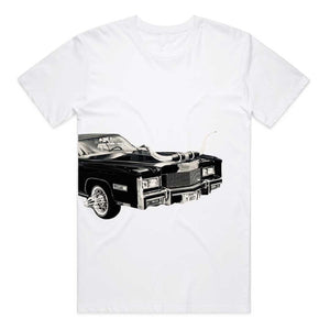 BossHogg Outlawz "Slab" Tee - White/Black