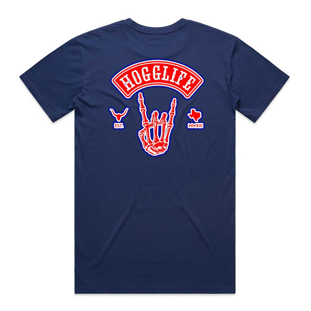 HoggLife "Tre" Tee - Navy/Red/Multi