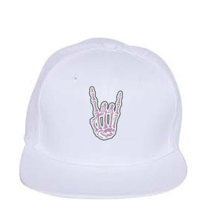 HoggLife "Tre" Snapback - White/Muave/Multi