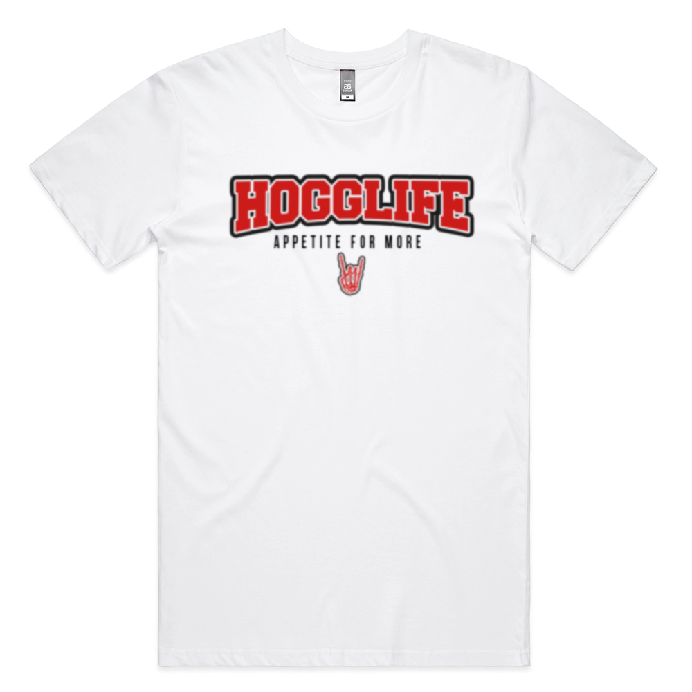 HoggLife "College" Tee - White/Multi